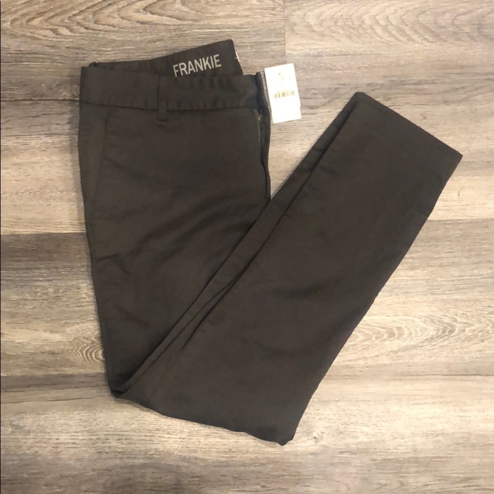 JCrew Stretch Frankie Gray Pants